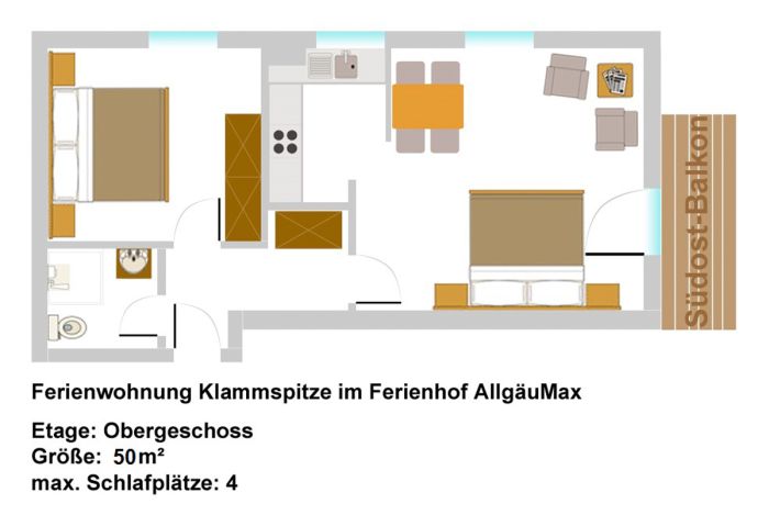 Grundriss Klammspitze