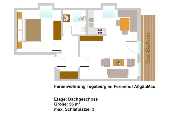 Grundriss Tegelberg