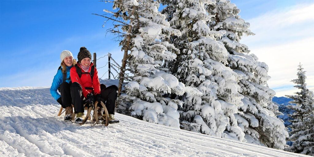 Rodeln auf dem Breitenberg